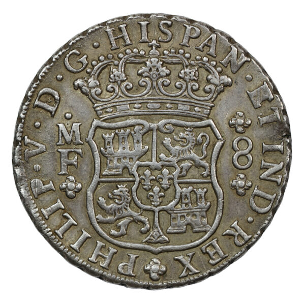 Spanish silver trade coins