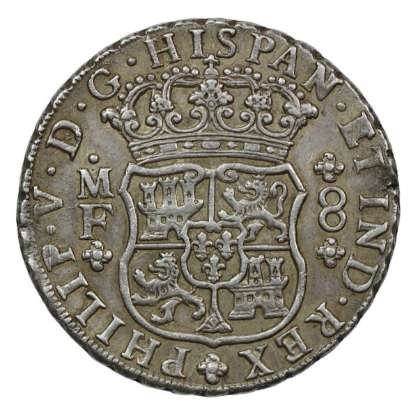 Spanish silver trade coins