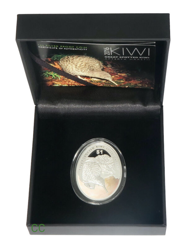 2016 proof kiwi coin