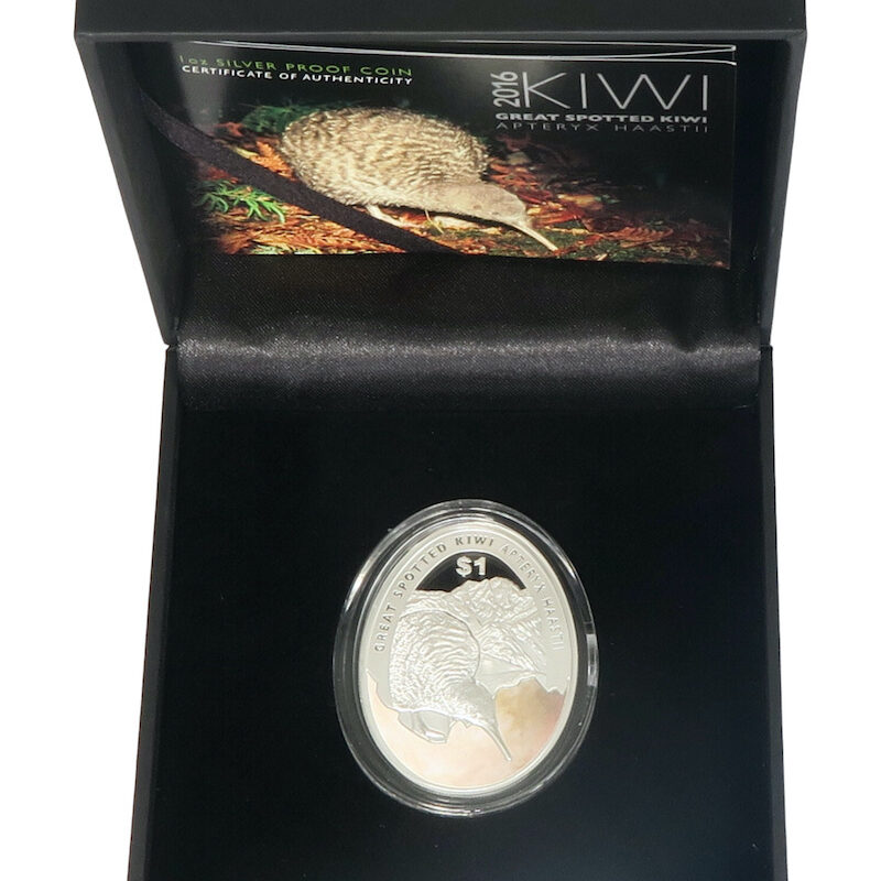 2016 proof kiwi coin