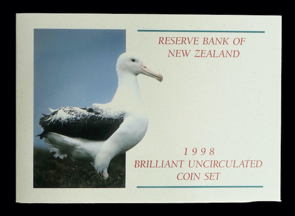 New zealand coin set 1998