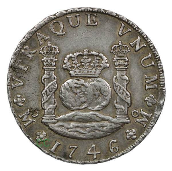 Eight reals 1746 Mexico City