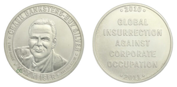 Max keiser silver round