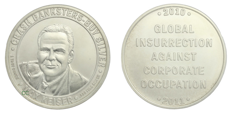 Max keiser silver round