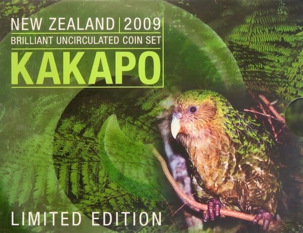 Kakapo coin set 2009