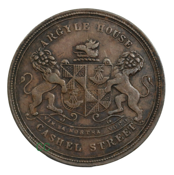 Beath penny token 1870