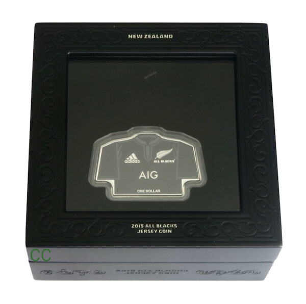 All blacks silver coin