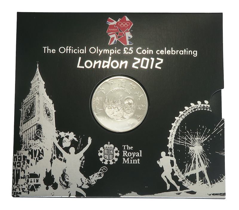 London 2012 five pounds