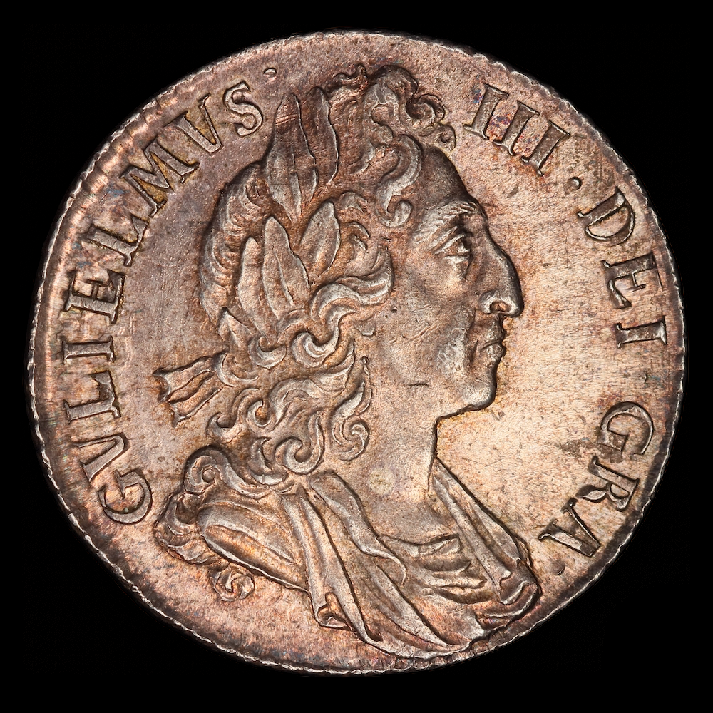 William third 1697 sixpence