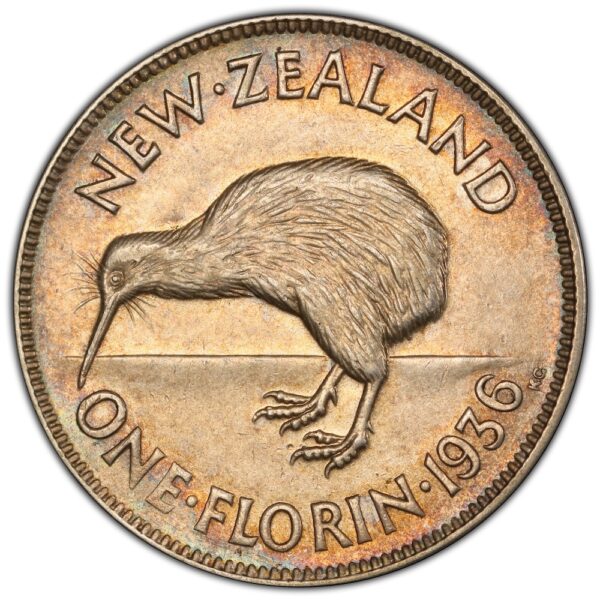 Top grade coins from New Zealand