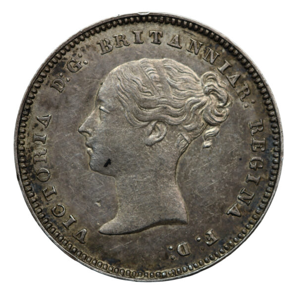 Queen victoria maundy fourpence 1878