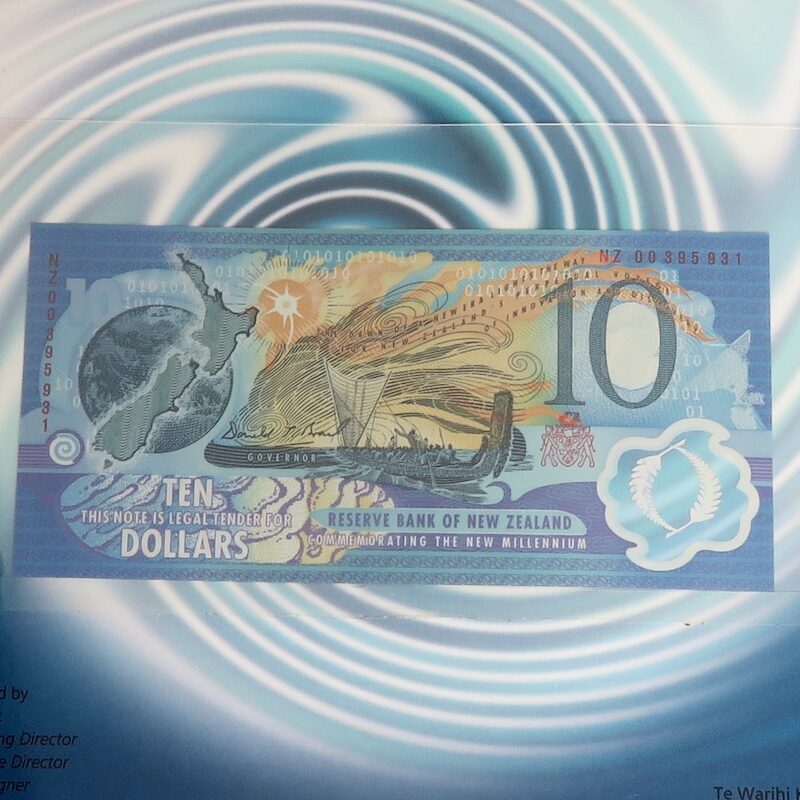 Millennium 10 dollars new zealand