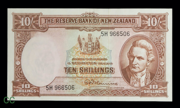 Zealand ten shillings