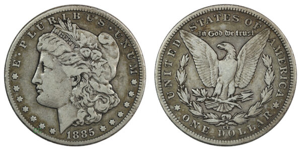 1885 carson city dollar