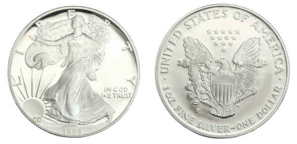 1995 proof silver eagle