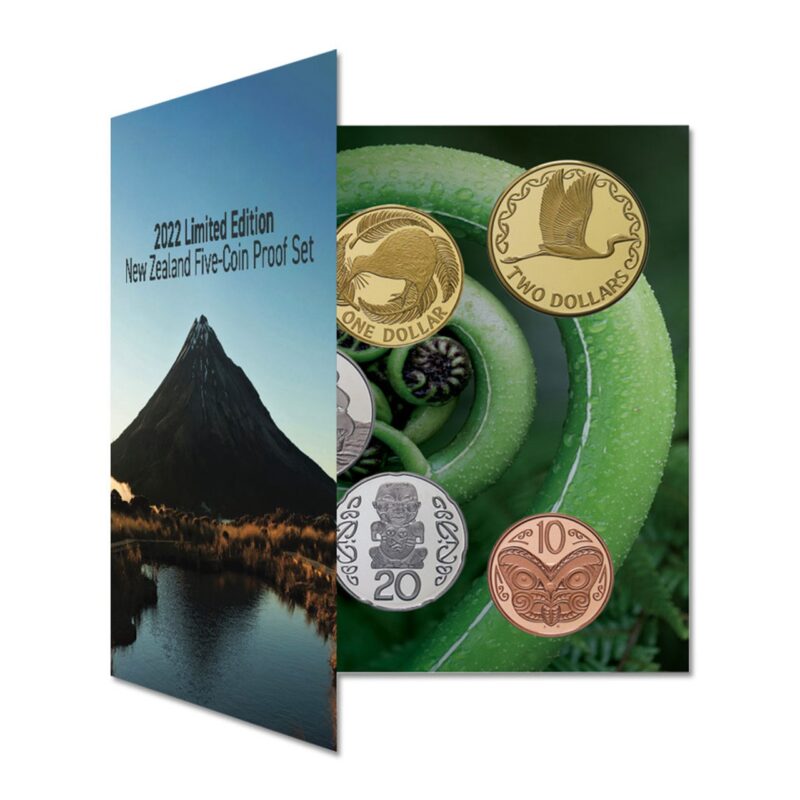 New zealand 2022 proof coin set