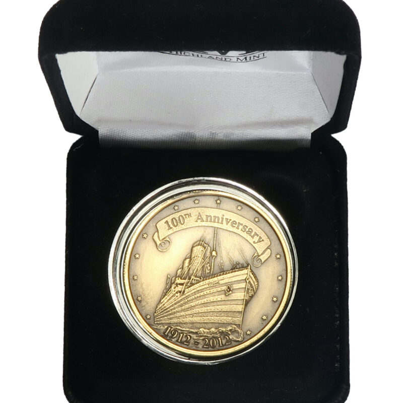 Titanic coal coin 2012