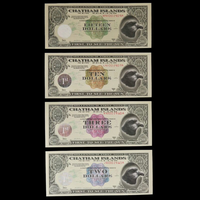 Chatham islands banknotes