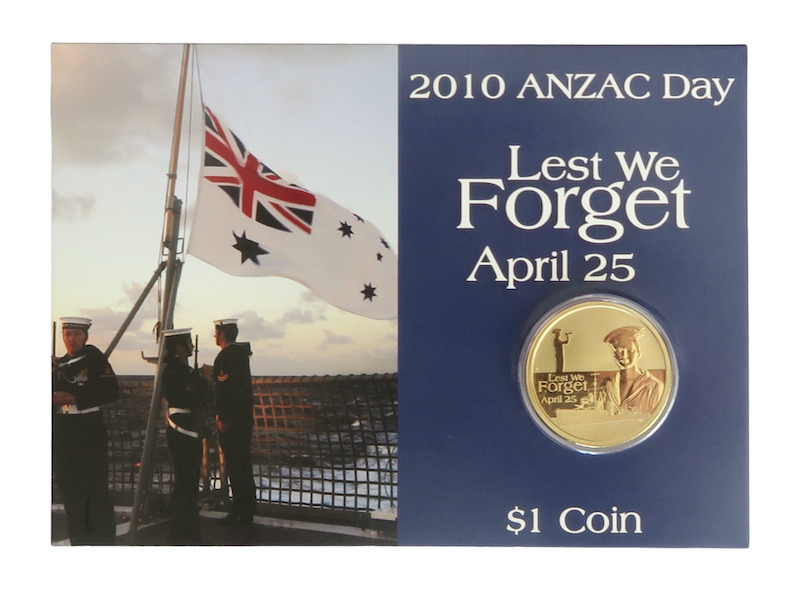 Anzac Day dollar 2010