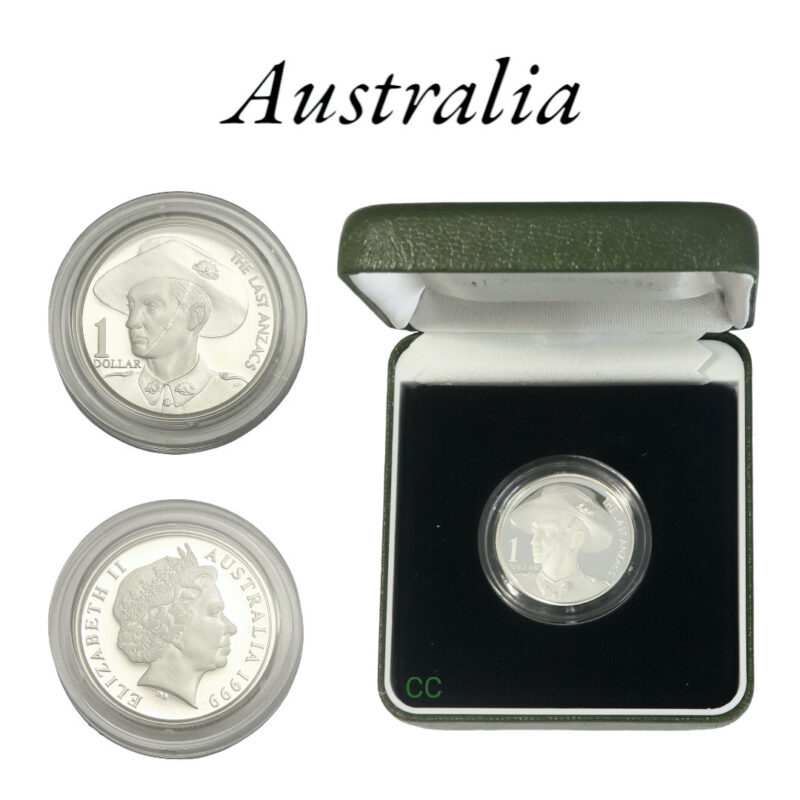 The last anzacs roof coin 1999