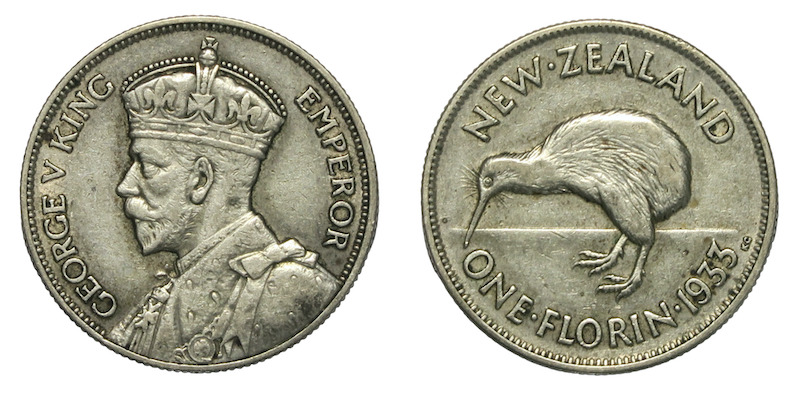 1933 kiwi florin