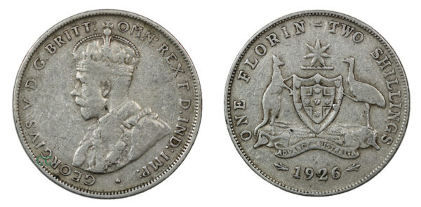 1926 commonwealth florin