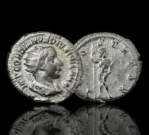 Gordian third silver coin