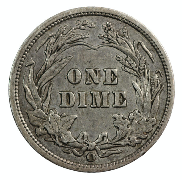 Barber Dime 1900o, scarce date - Image 3
