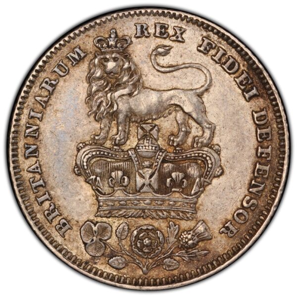 George fourth quality sixpence