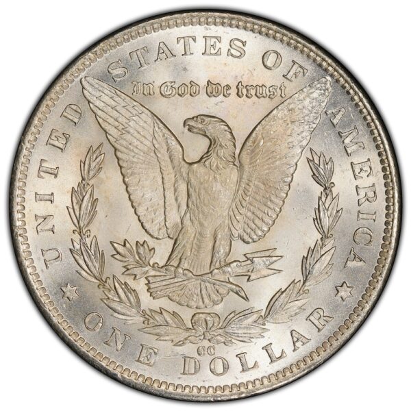 Spitting eagle dollar 1891 cc
