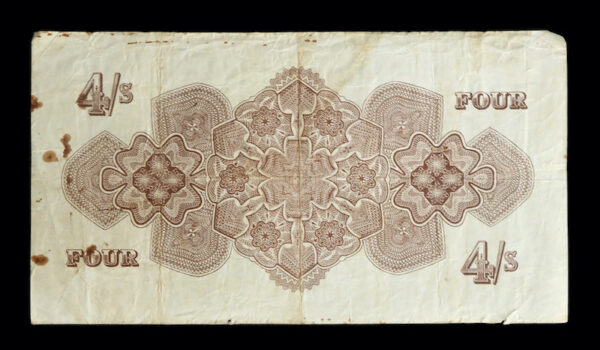 Kingdom of tonga paper bank notes 1954