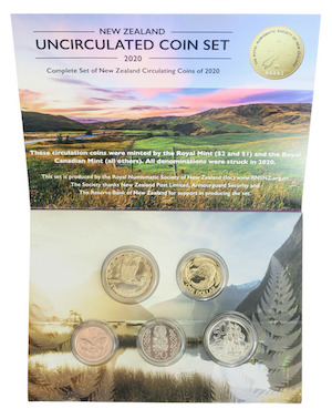 New zealand uncirculated coin set 2020