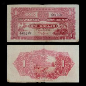 Straits settlements one dollar 1927