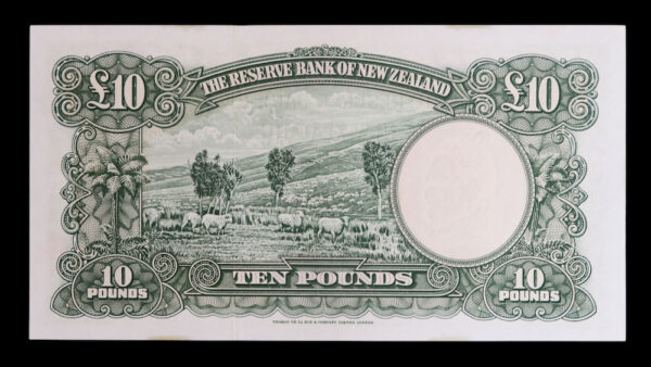 NZ ten pounds 1967