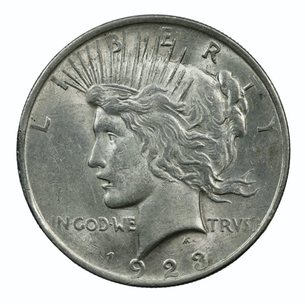 Us silver dollar 1923