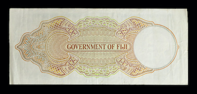 British empire banknotes fiji 5 shillings