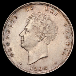 George fourth shilling 1825