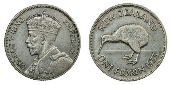 1933 new zealand florin