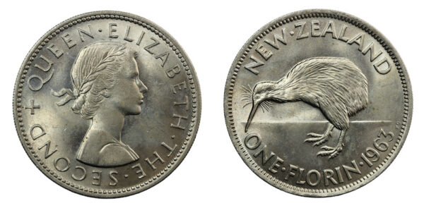 1963 new zealand florin