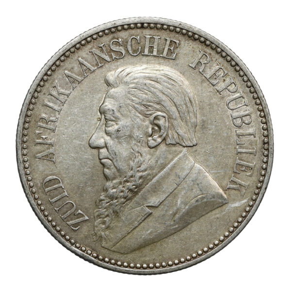 Zuid afrikaansche two and a half shillings 1896