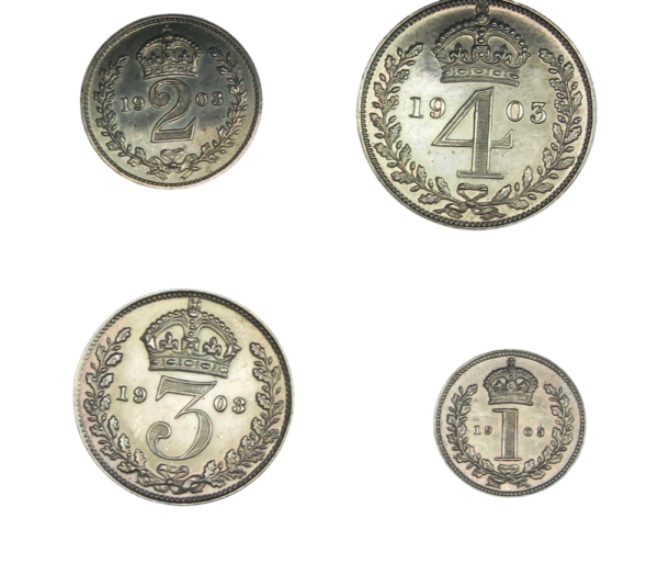 Maundy coins set 1903