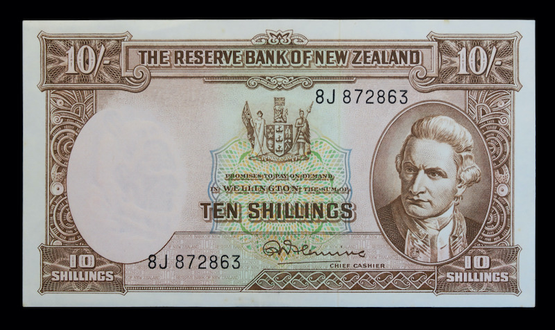 New zealand sterling banknotes for sale