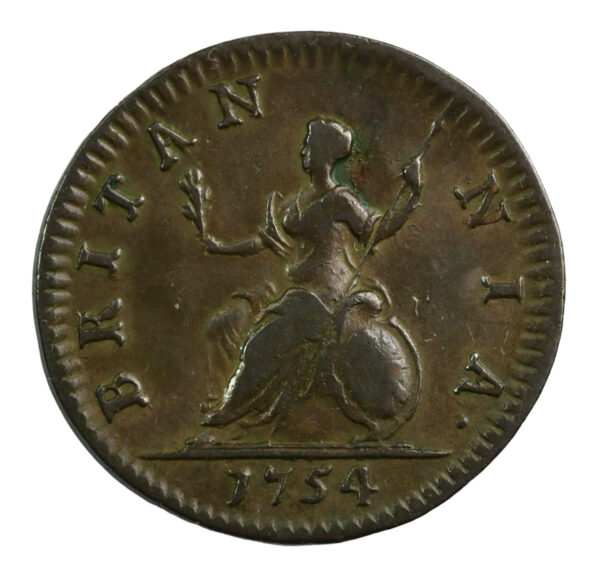 georgivs rex farthing 1754