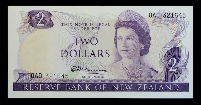 Scarce new zealand banknotes for sale