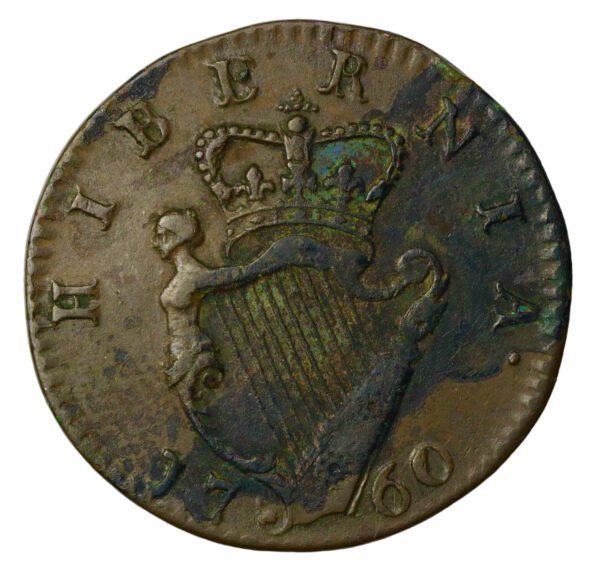 Ireland farthing 1760