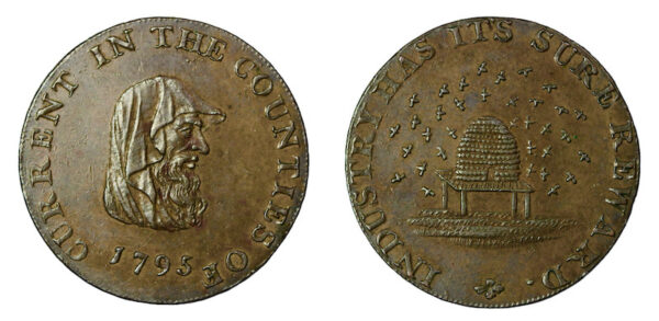 Quality conder token Cambridge 1795