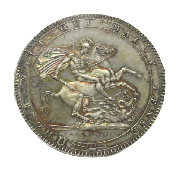 Top grade coins 1819 crown lix