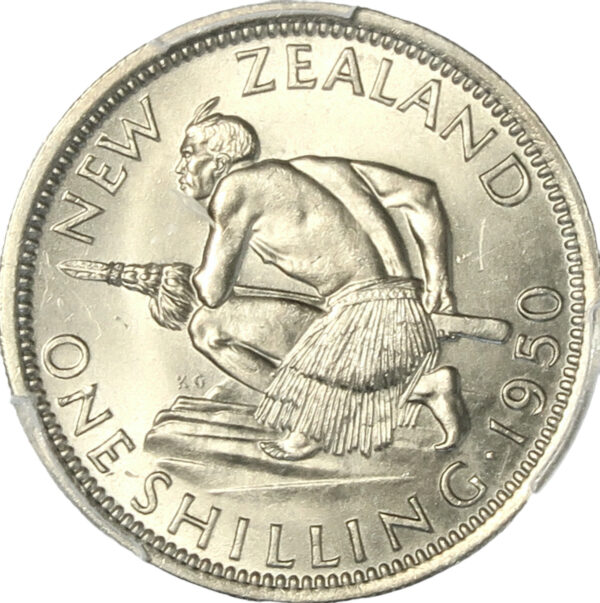 Top grade nz shilling 1950