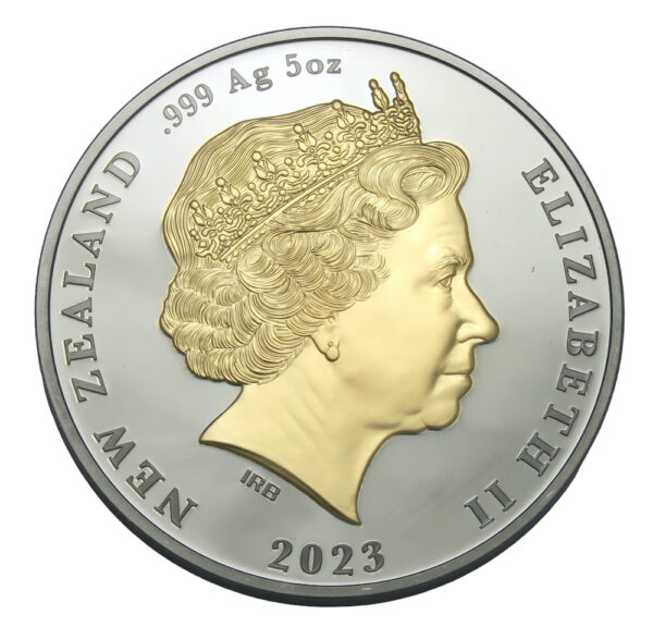 Kiwi 2023 5 ounces silver coin