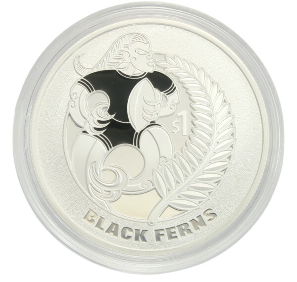 Black ferns silver commemorative coinn